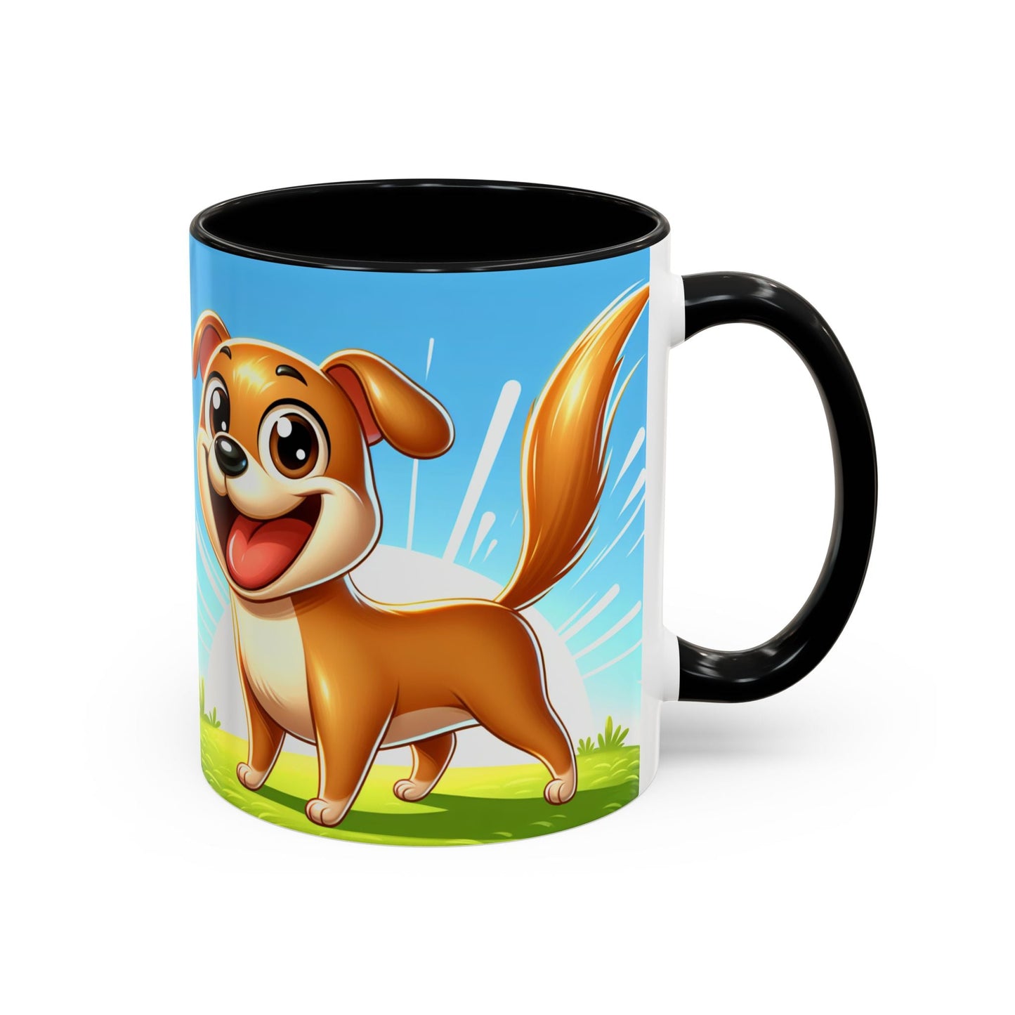 Keramiktasse mit Hunderassen-Motiv – 11 oz & 15 oz