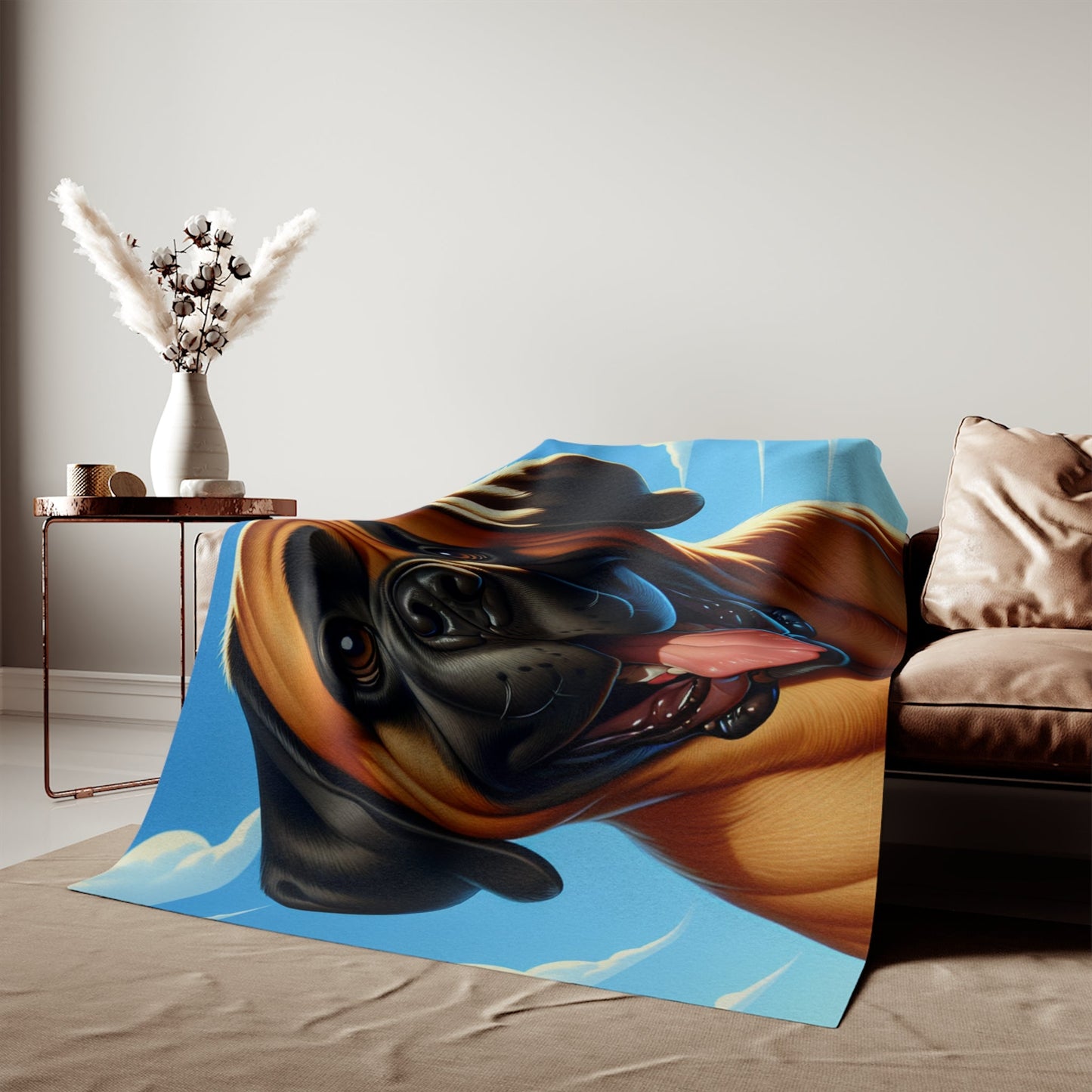 Sweatshirt Blanket – Plush Fleece Throw, 2 Size Options