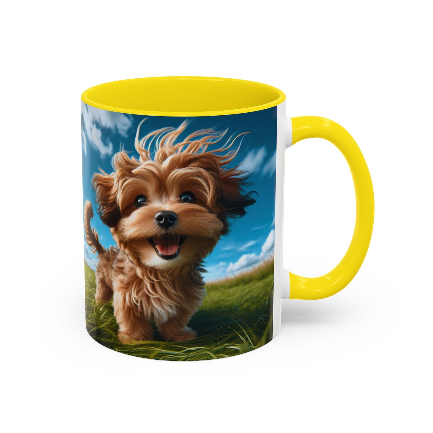 Keramiktasse mit Hunderassen-Motiv – 11 oz & 15 oz