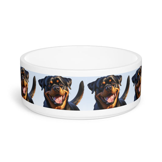Ceramic Pet Bowl – 16 oz Dog Feeding Bowl