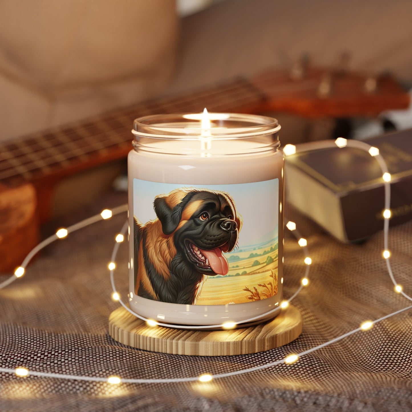 Bougie en cire de soja – Bougie parfumée en jarre