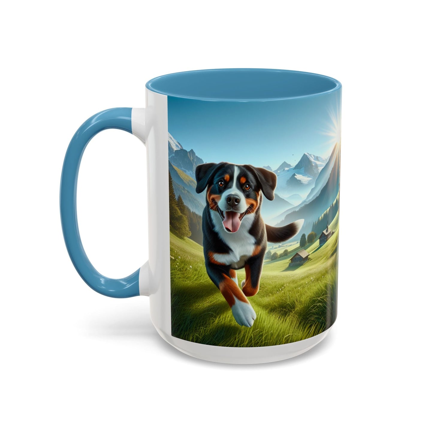 Keramiktasse mit Hunderassen-Motiv – 11 oz & 15 oz