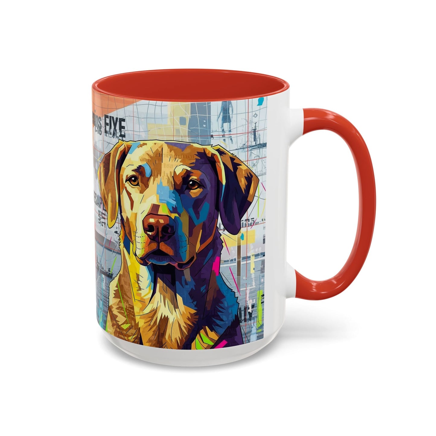 Keramiktasse mit Hunderassen-Motiv – 11 oz & 15 oz