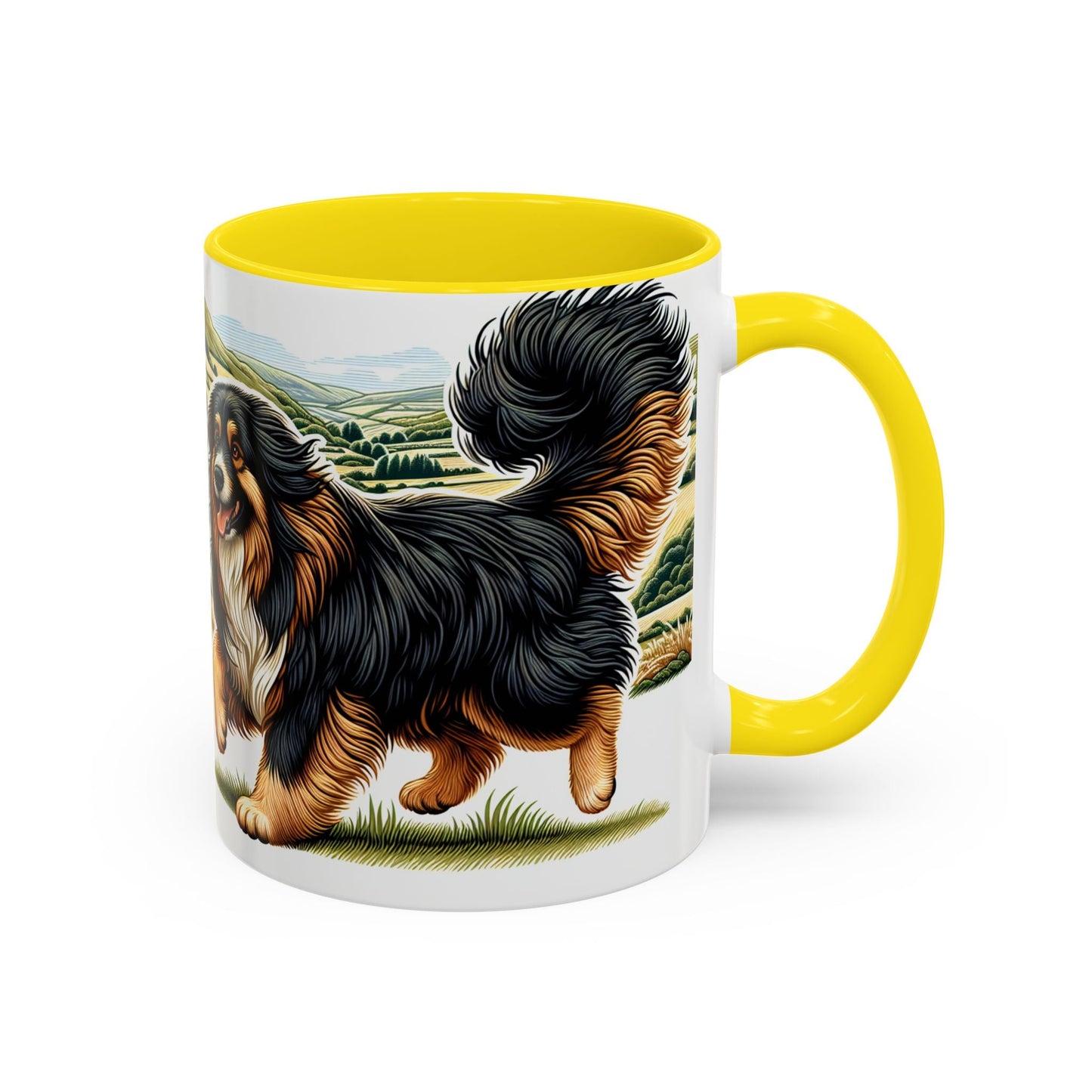 Keramiktasse mit Hunderassen-Motiv – 11 oz & 15 oz