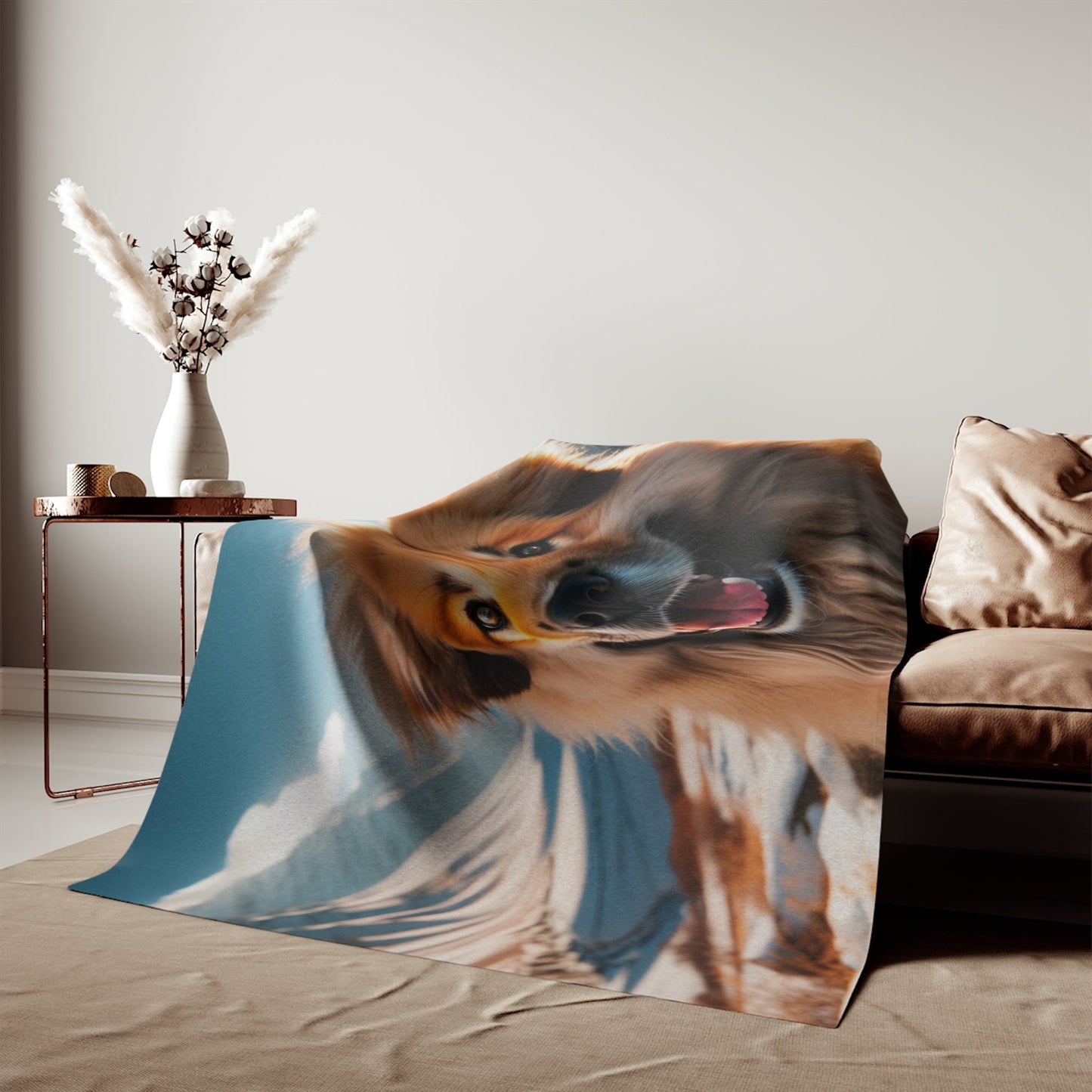 Sweatshirt Blanket – Plush Fleece Throw, 2 Size Options