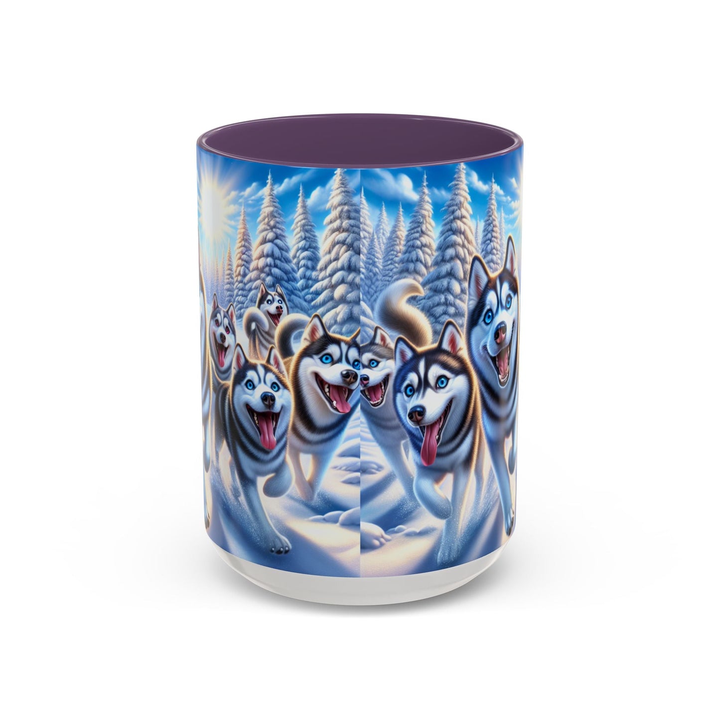 Keramiktasse mit Hunderassen-Motiv – 11 oz & 15 oz