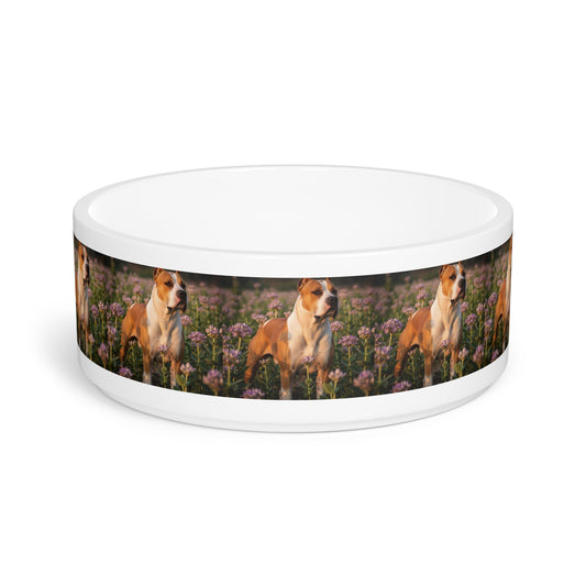 Ceramic Pet Bowl – 16 oz Dog Feeding Bowl