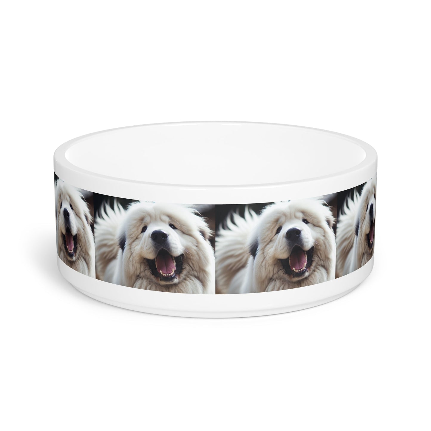 Ceramic Pet Bowl – 16 oz Dog Feeding Bowl