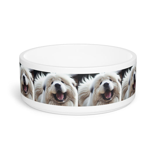 Ceramic Pet Bowl – 16 oz Dog Feeding Bowl