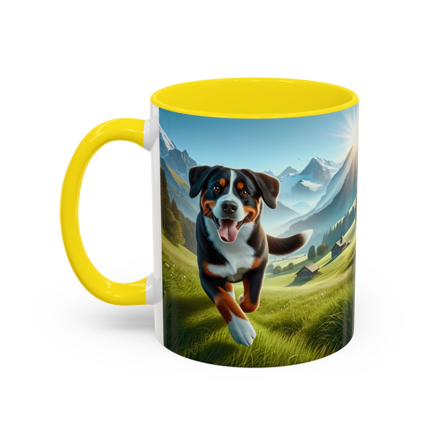 Keramiktasse mit Hunderassen-Motiv – 11 oz & 15 oz