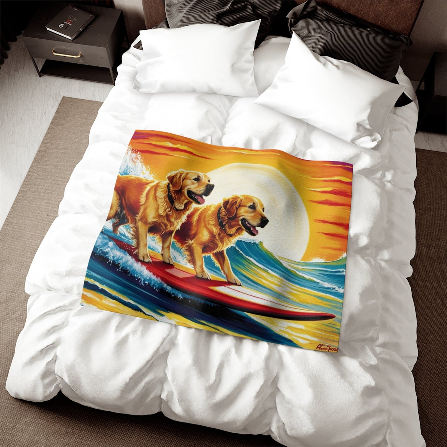 Sweatshirt Blanket – Plush Fleece Throw, 2 Size Options