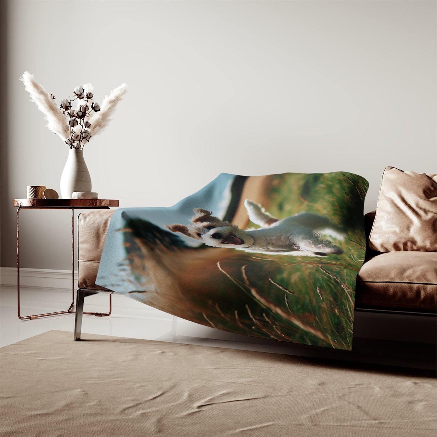 Sweatshirt Blanket – Plush Fleece Throw, 2 Size Options