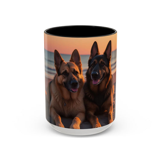 Keramiktasse mit Hunderassen-Motiv – 11 oz & 15 oz