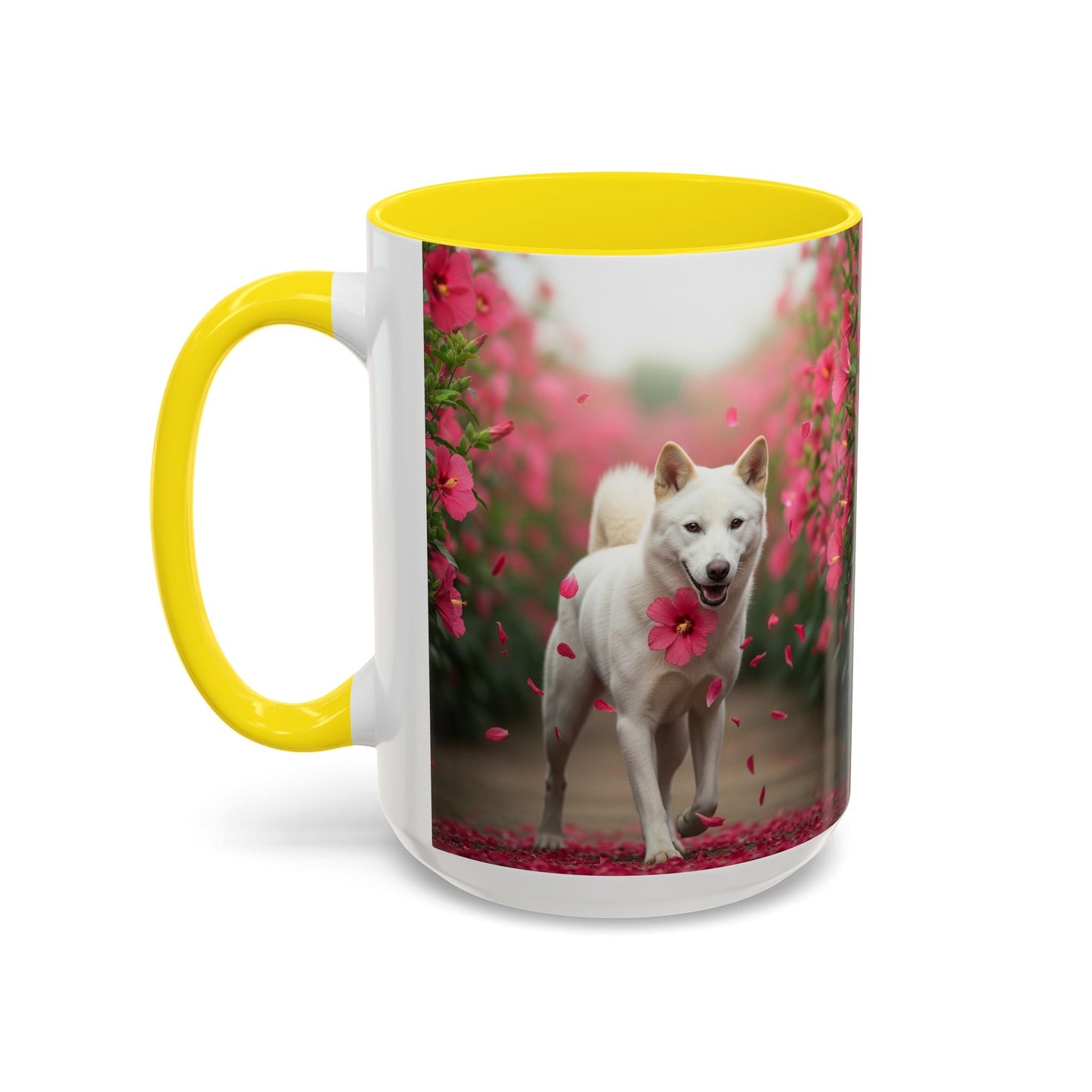 Keramiktasse mit Hunderassen-Motiv – 11 oz & 15 oz