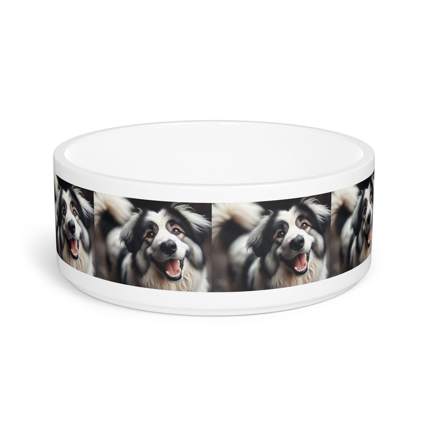 Ceramic Pet Bowl – 16 oz Dog Feeding Bowl