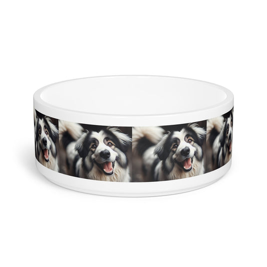 Ceramic Pet Bowl – 16 oz Dog Feeding Bowl