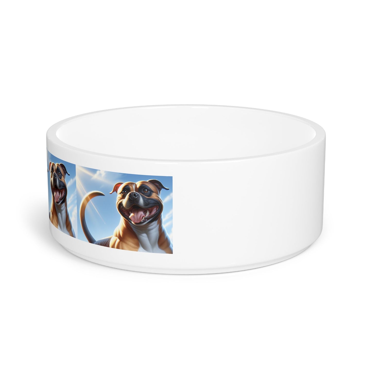 Ceramic Pet Bowl – 16 oz Dog Feeding Bowl