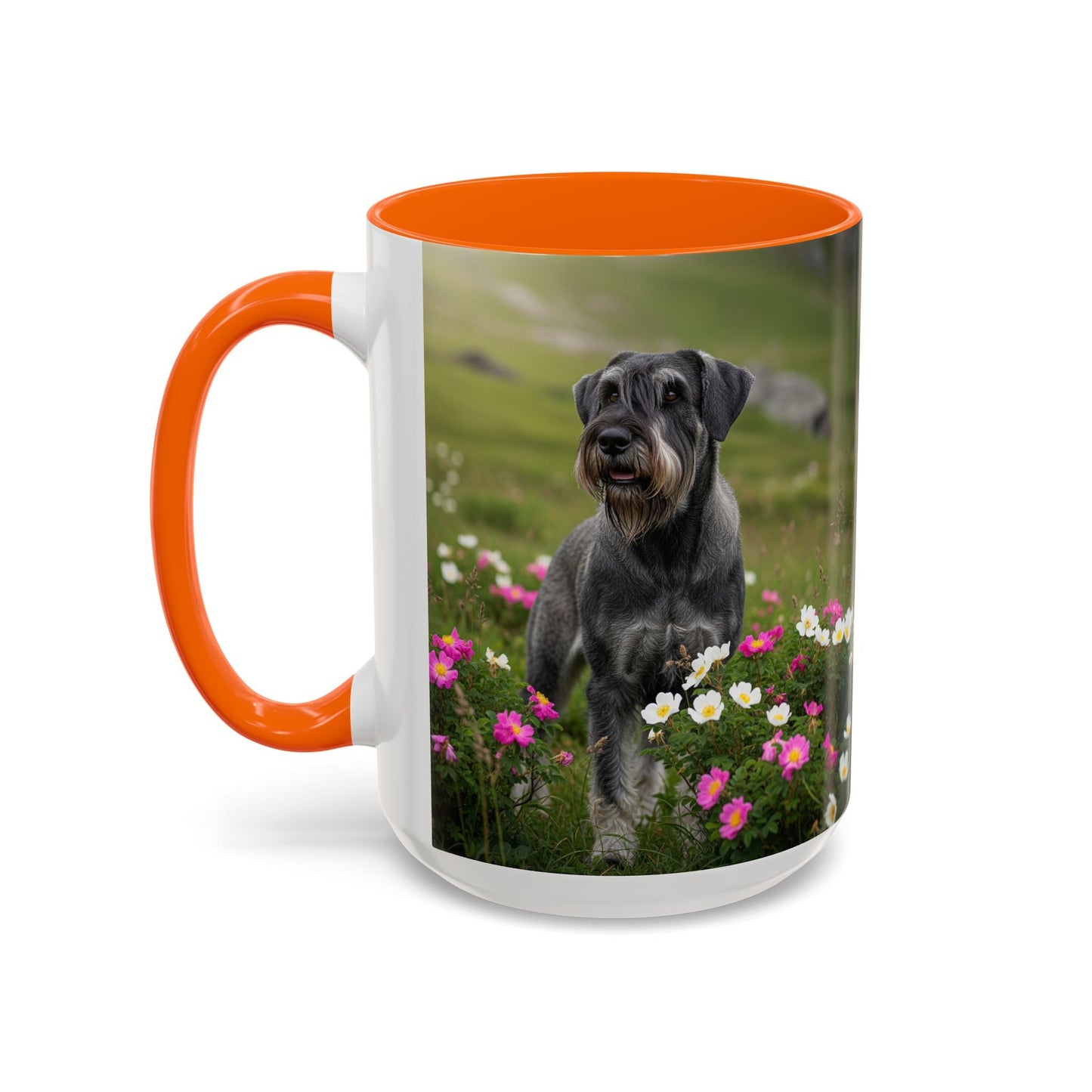 Keramiktasse mit Hunderassen-Motiv – 11 oz & 15 oz