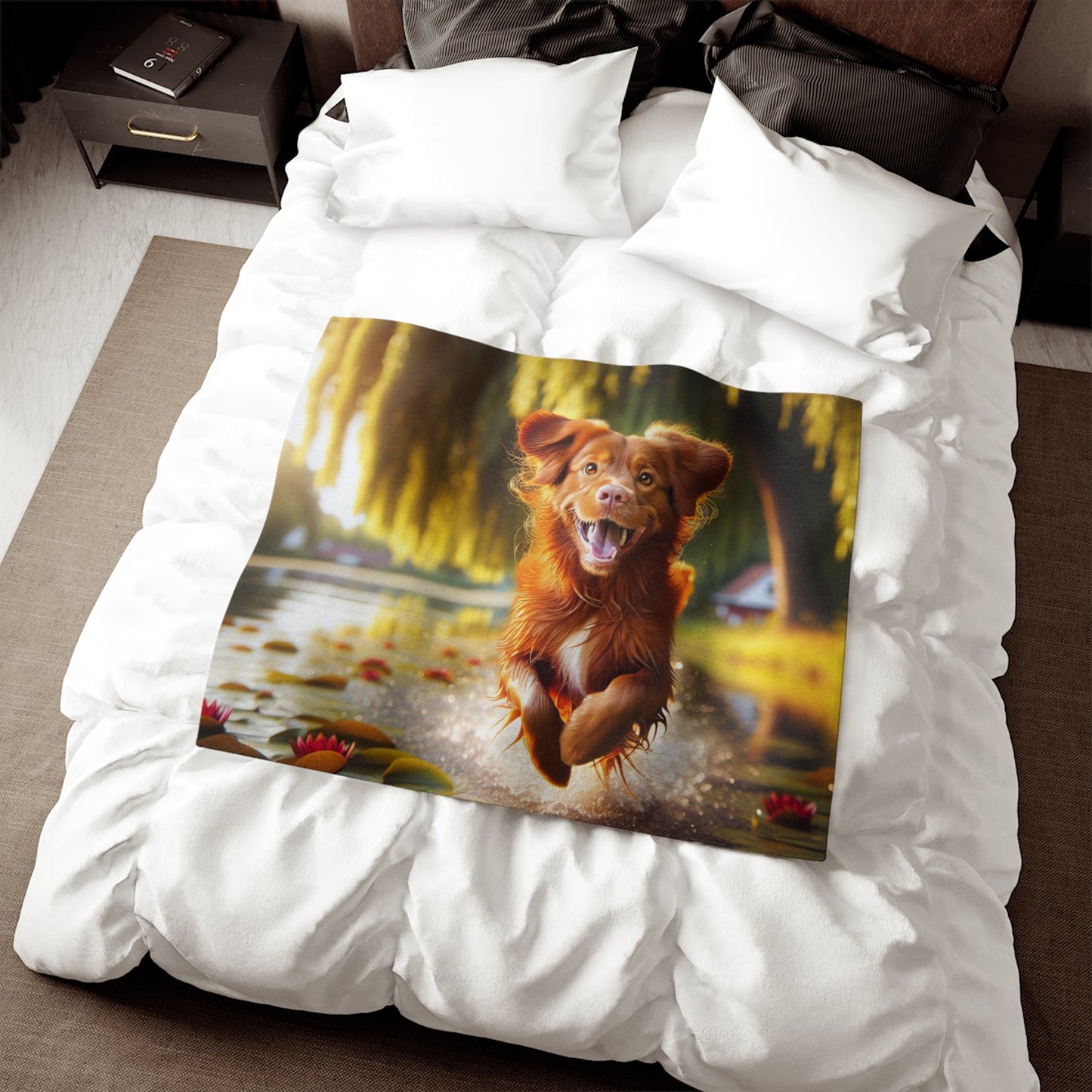 Sweatshirt Blanket – Plush Fleece Throw, 2 Size Options
