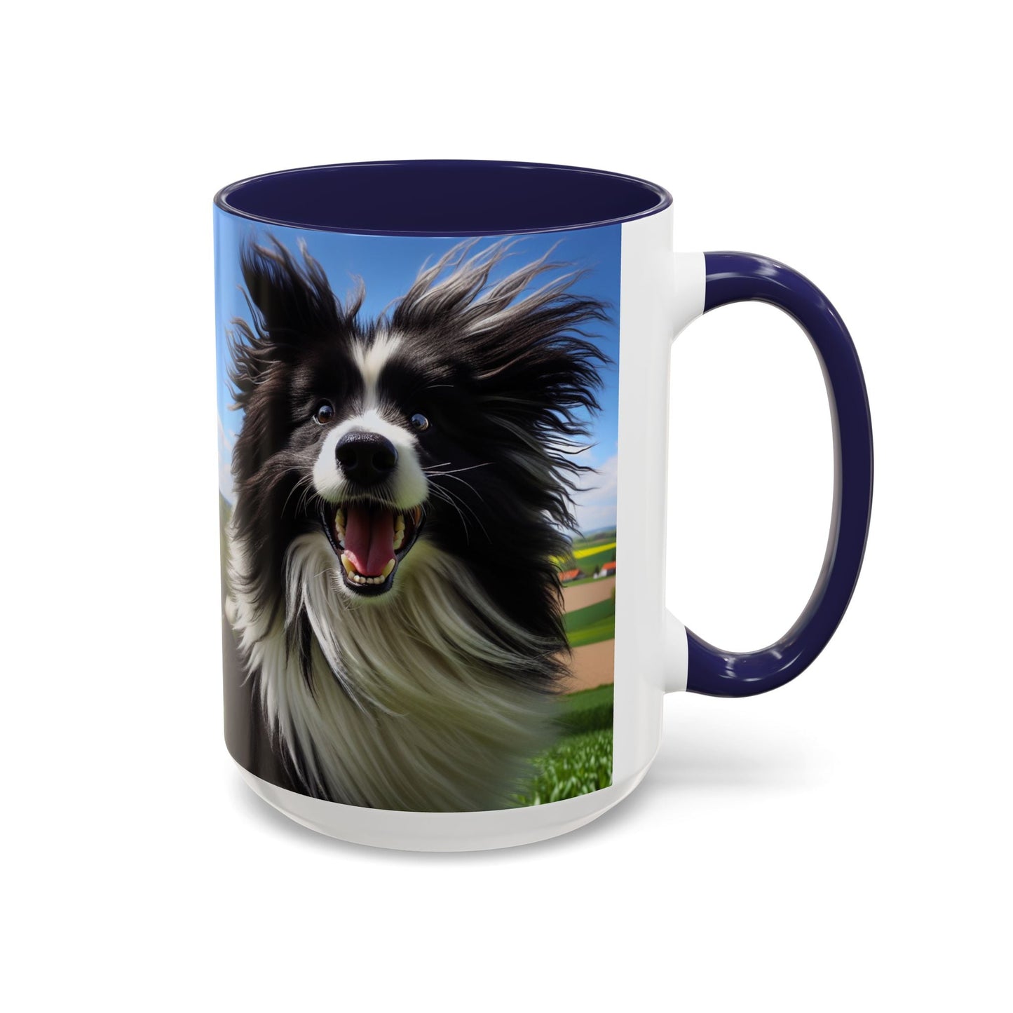 Keramiktasse mit Hunderassen-Motiv – 11 oz & 15 oz