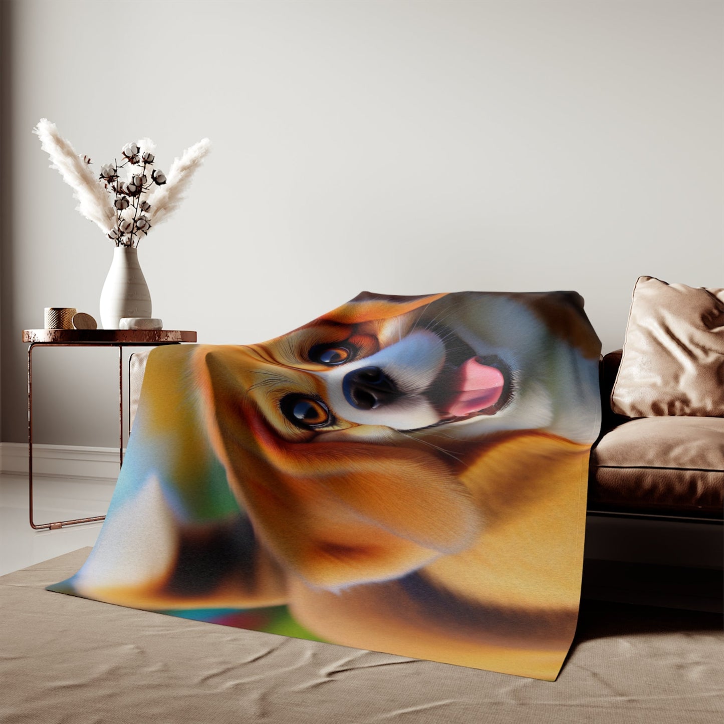 Sweatshirt Blanket – Plush Fleece Throw, 2 Size Options