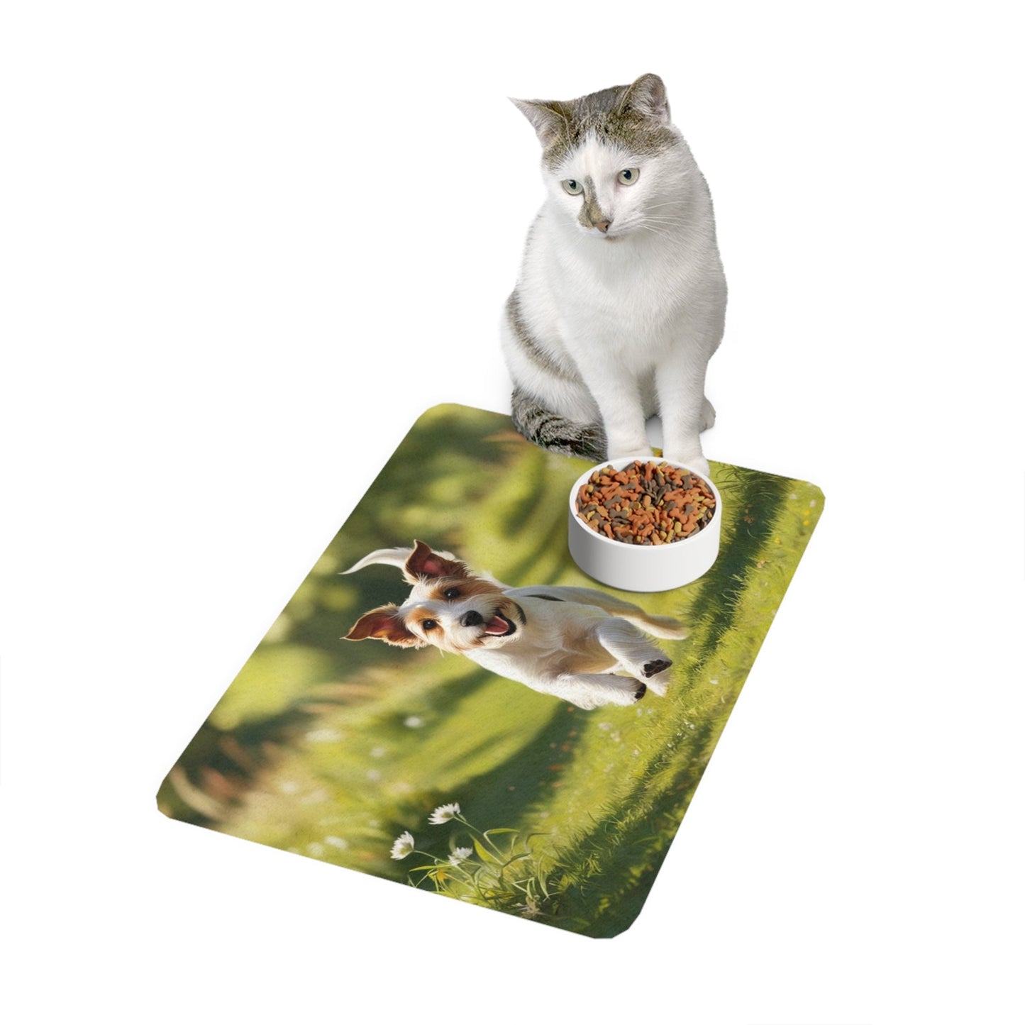 Non-Slip Pet Food Mat – Waterproof Feeding Mat for Dogs