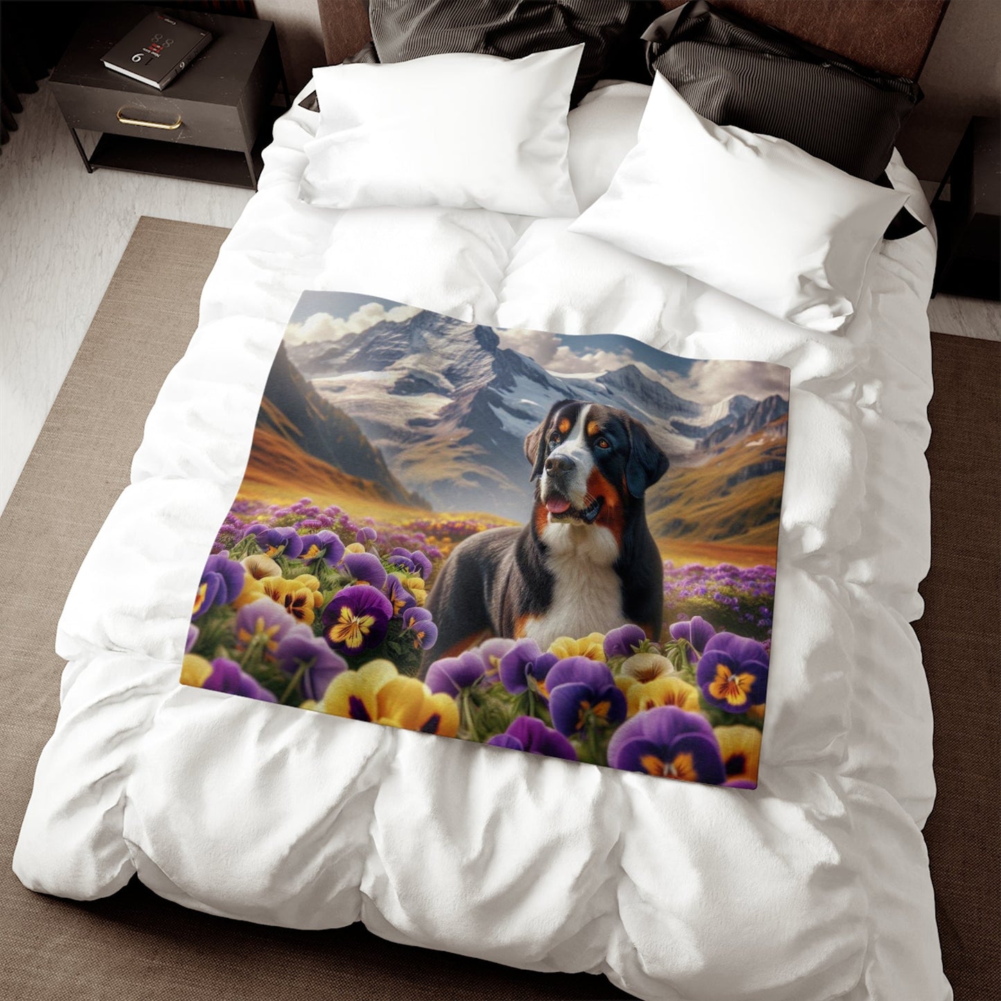 Sweatshirt Blanket – Plush Fleece Throw, 2 Size Options