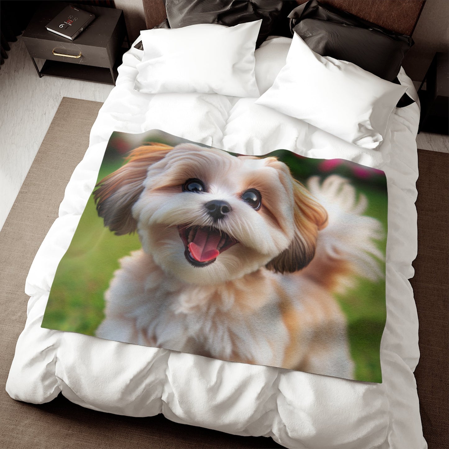 Sweatshirt Blanket – Plush Fleece Throw, 2 Size Options