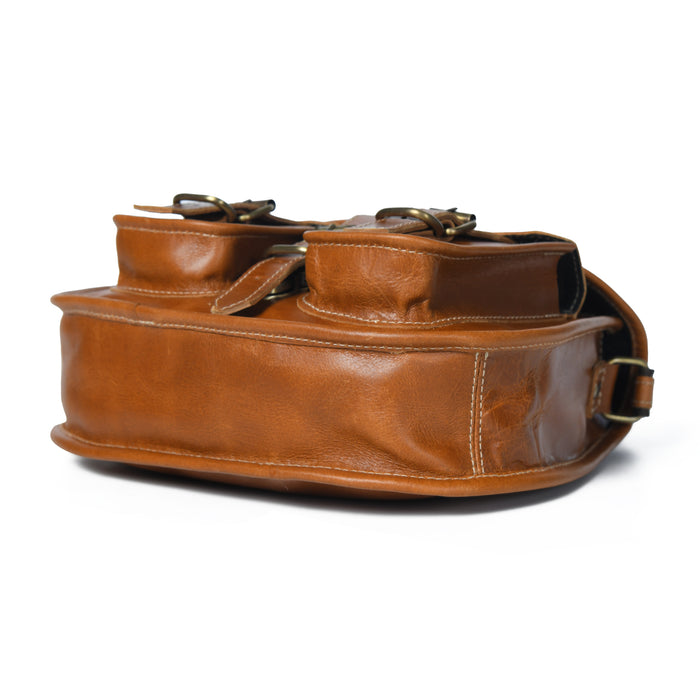 Sling en cuir à 2 poches pour femme
