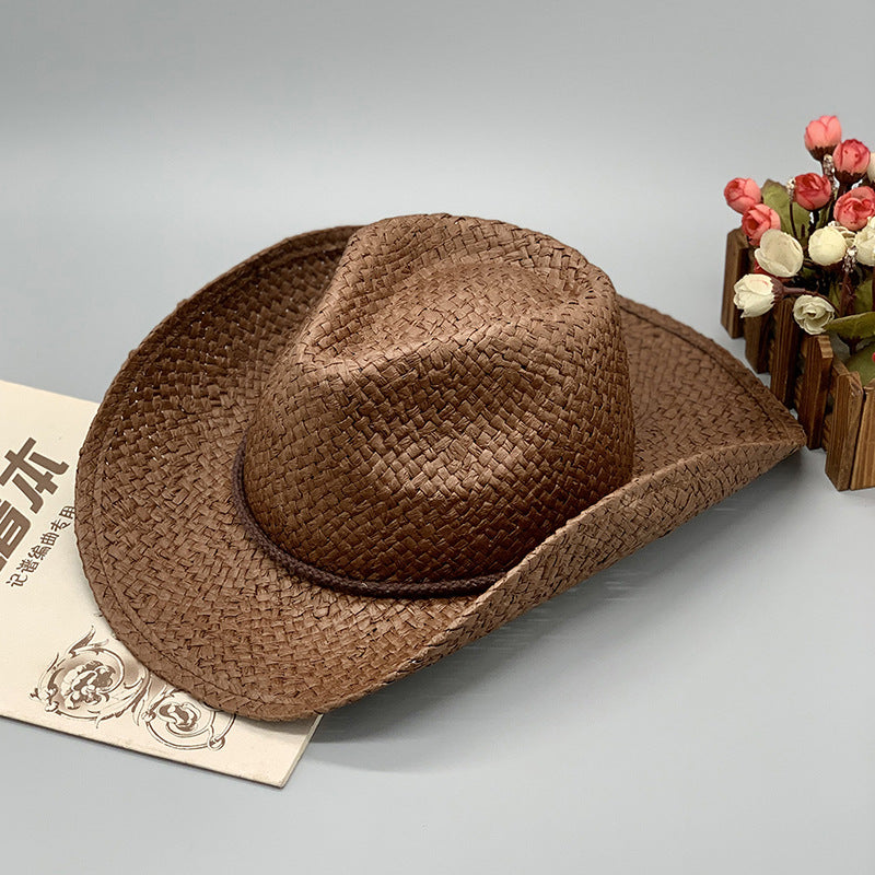 Lala Grass Hand-Woven Mens Straw Hat