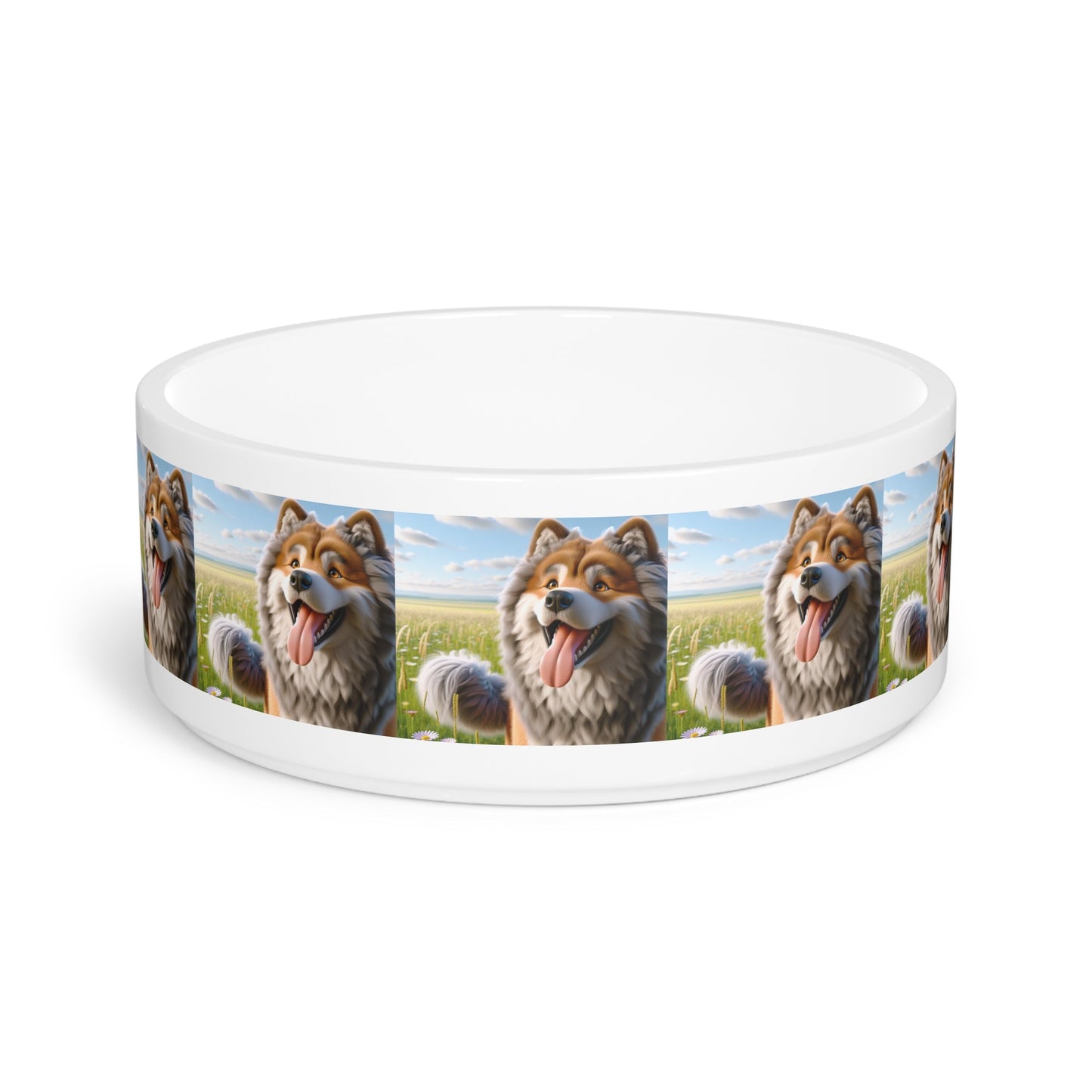 Ceramic Pet Bowl – 16 oz Dog Feeding Bowl