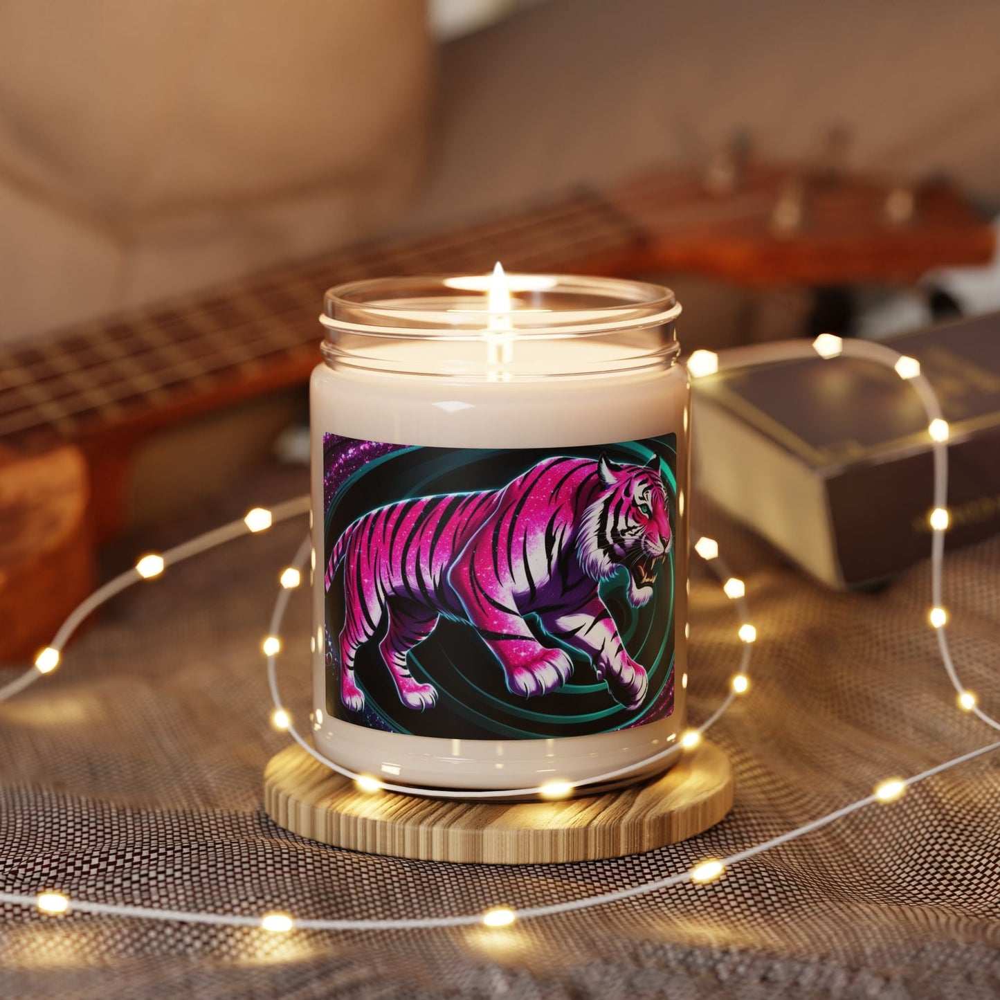 Bougie en cire de soja – Bougie parfumée en pot