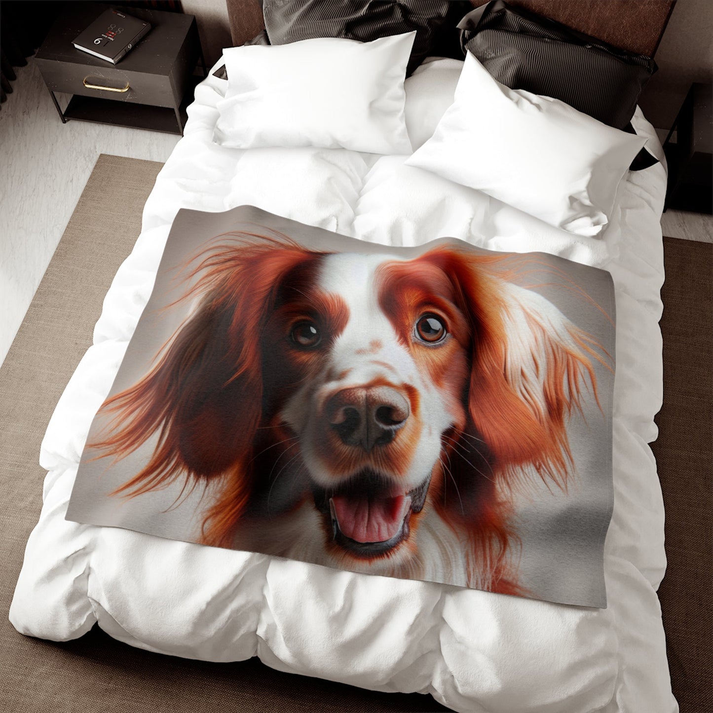 Sweatshirt Blanket – Plush Fleece Throw, 2 Size Options