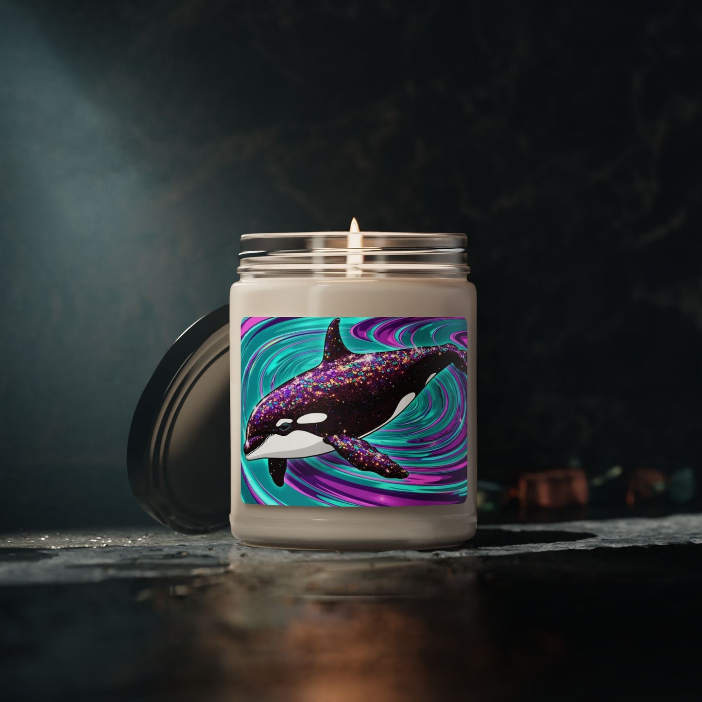 Bougie en cire de soja – Bougie parfumée en pot