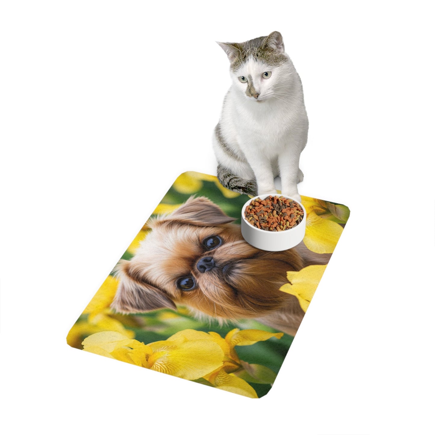 Non-Slip Pet Food Mat – Waterproof Feeding Mat for Dogs