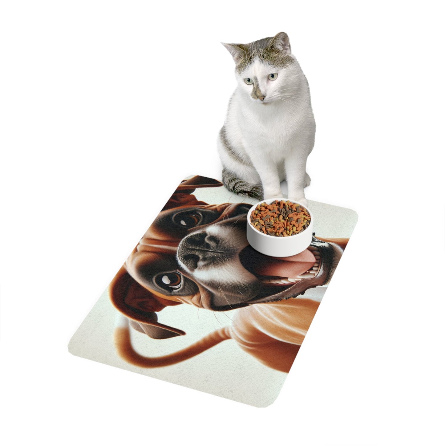Non-Slip Pet Food Mat – Waterproof Feeding Mat for Dogs