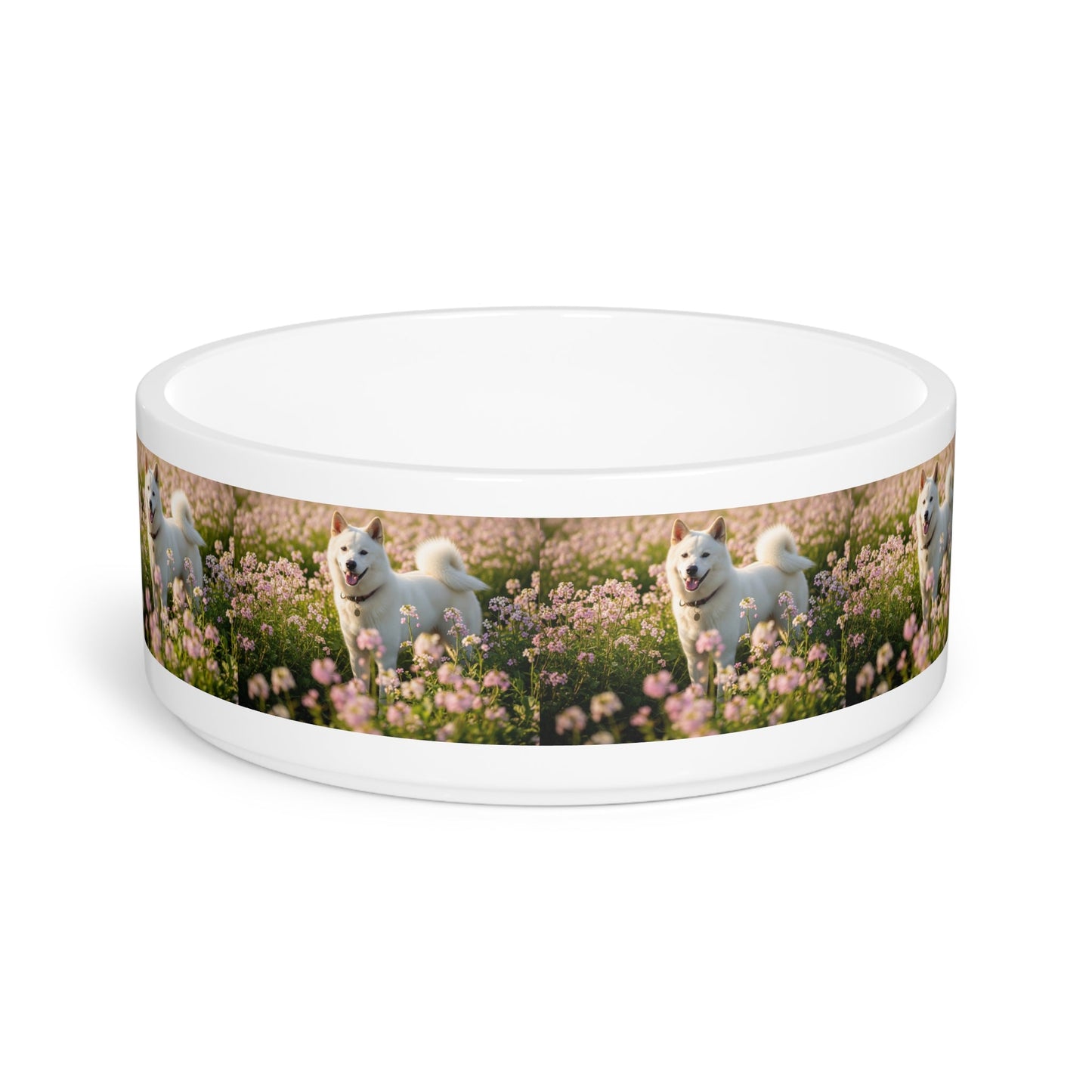 Ceramic Pet Bowl – 16 oz Dog Feeding Bowl