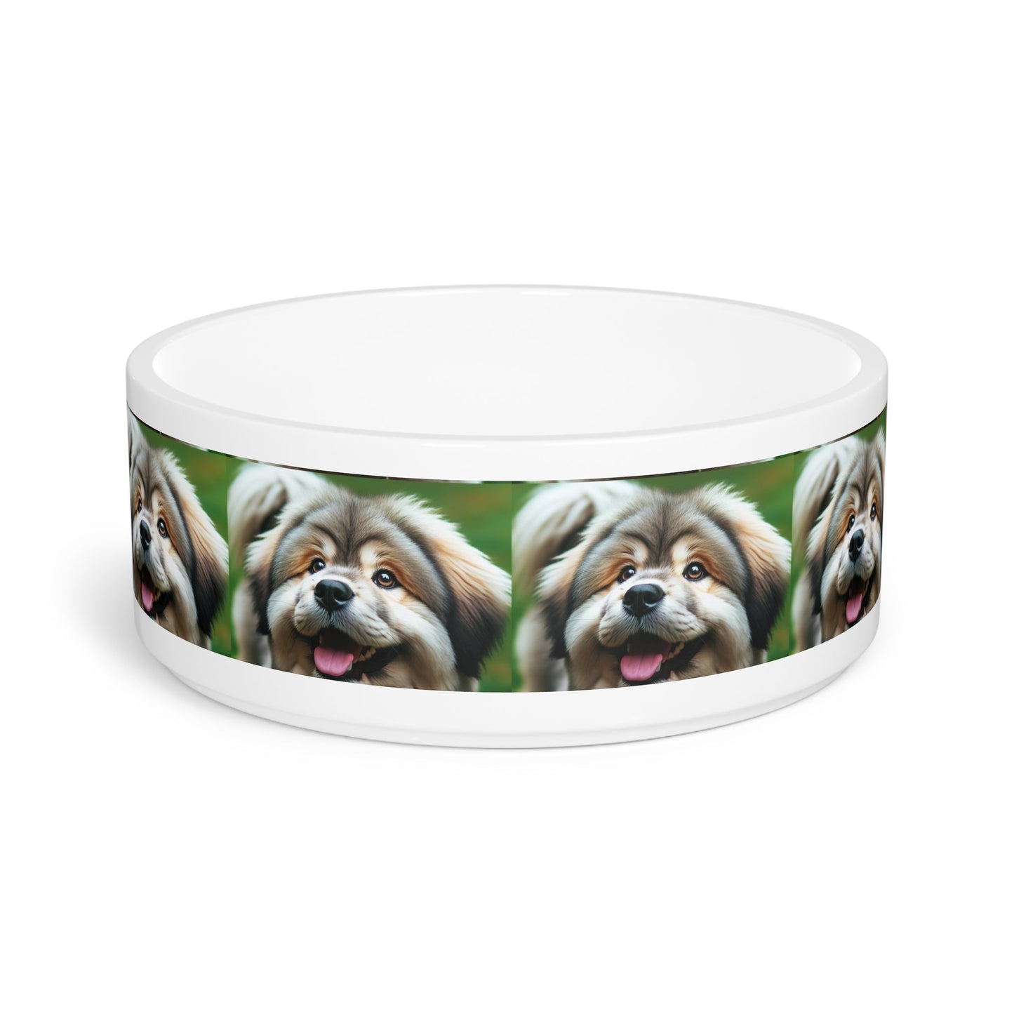 Ceramic Pet Bowl – 16 oz Dog Feeding Bowl