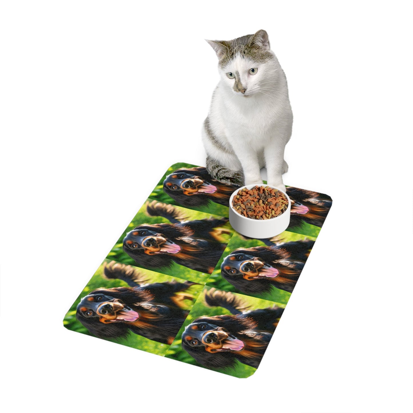 Non-Slip Pet Food Mat – Waterproof Feeding Mat for Dogs