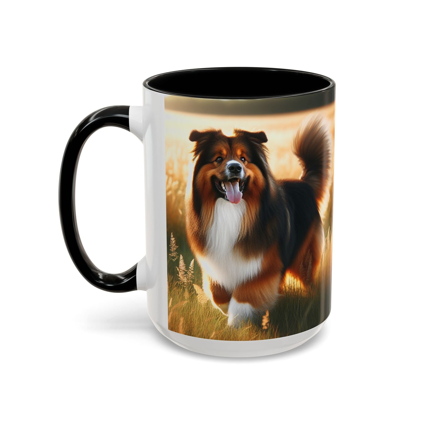Keramiktasse mit Hunderassen-Motiv – 11 oz & 15 oz