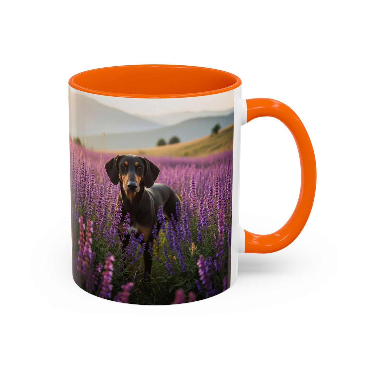 Keramiktasse mit Hunderassen-Motiv – 325 ml & 440 ml