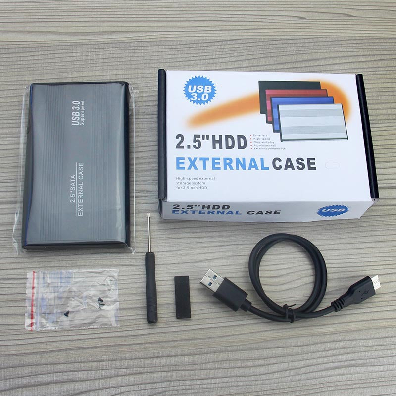 2.5 Inch SATA Serial Port Notebook Mechanical SSD Solid State USB3.0 External Mobile Hard Disk Box