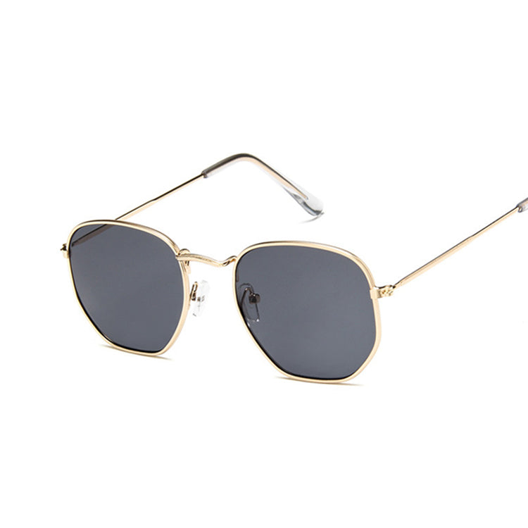 Metal Polygonal Sunglasses Men's And Women's Fashion Sunglasses