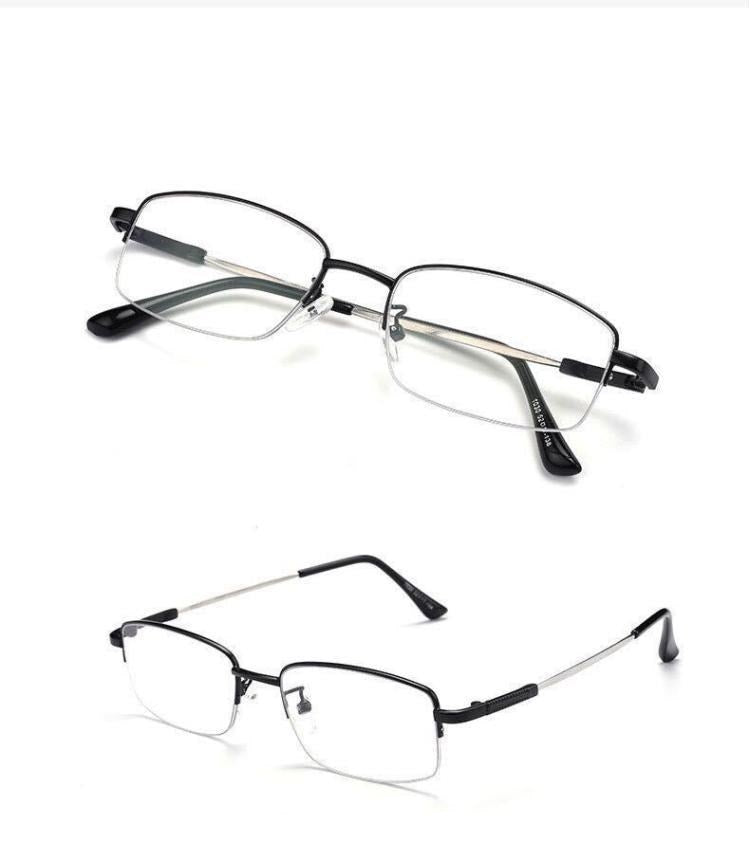Anti-blue Light Distance And Near Dual-use Reading Glasses Male