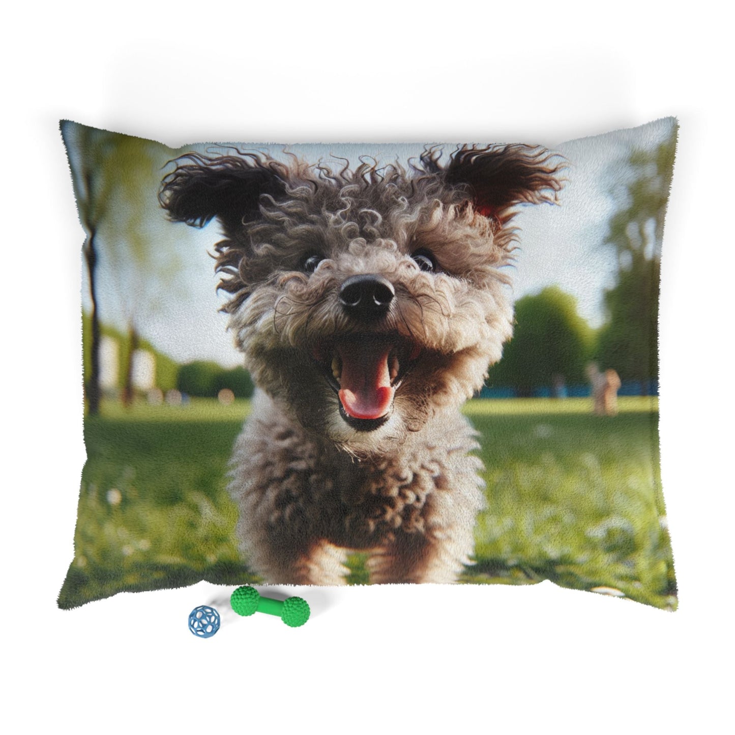 Haustierbett – Plüsch-Hundebett, 3 Größenoptionen