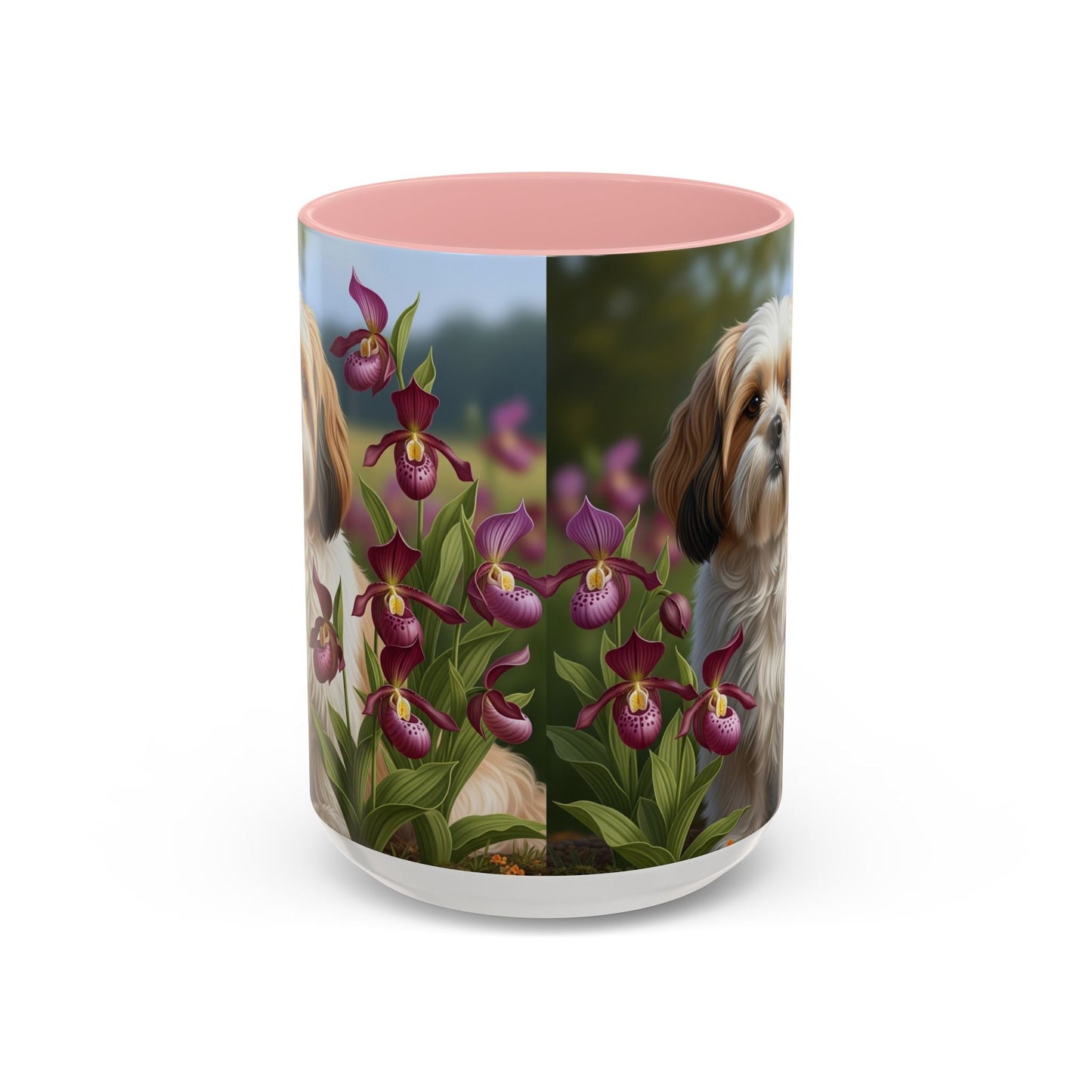 Keramiktasse mit Hunderassen-Motiv – 11 oz & 15 oz