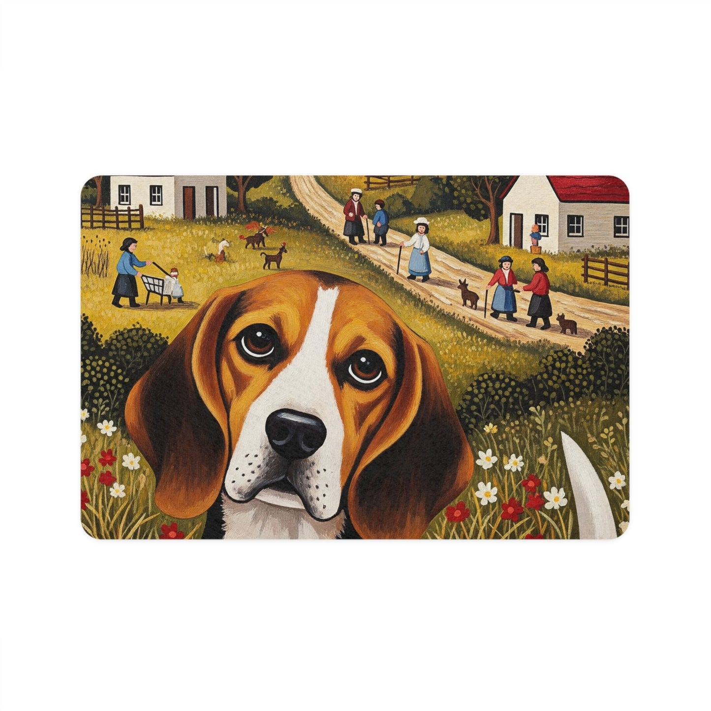 Non-Slip Pet Food Mat – Waterproof Feeding Mat for Dogs
