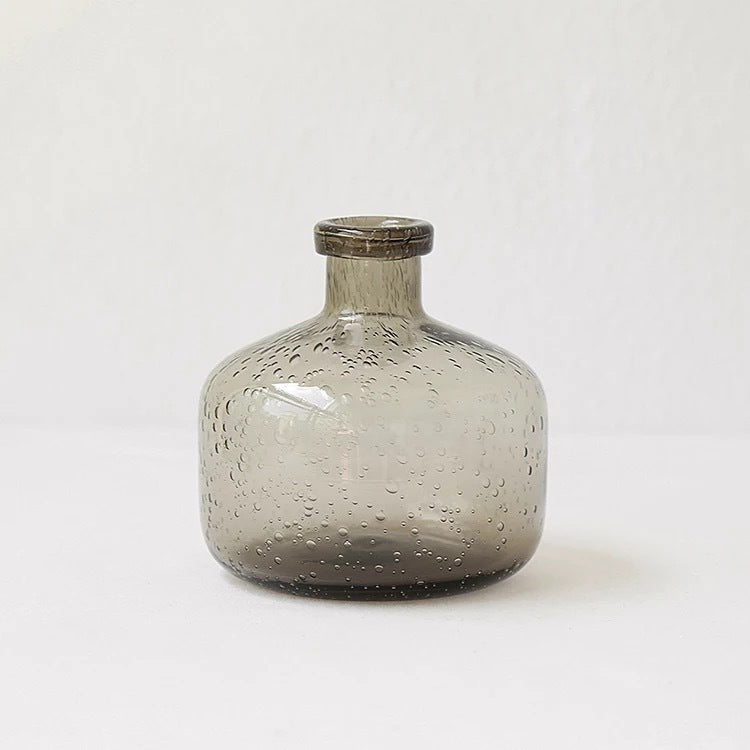 Bubble Glass Vase for Home Decoration