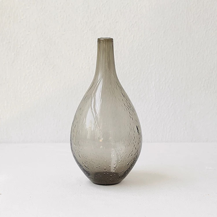 Bubble Glass Vase for Home Decoration