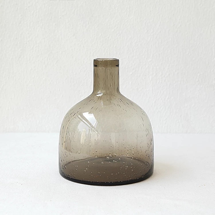 Bubble Glass Vase for Home Decoration